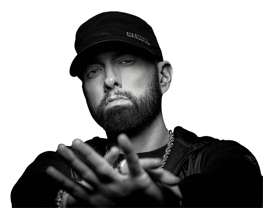 Eminem wearing a cap png image | OngPng