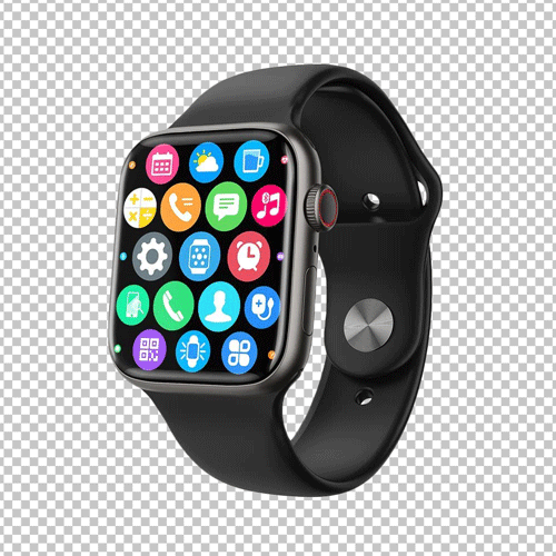 Black Oratech smartwatch png image