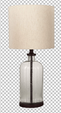 Bottle table lamp png image