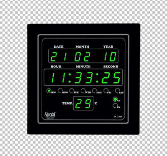 Ajanta digital clock png image