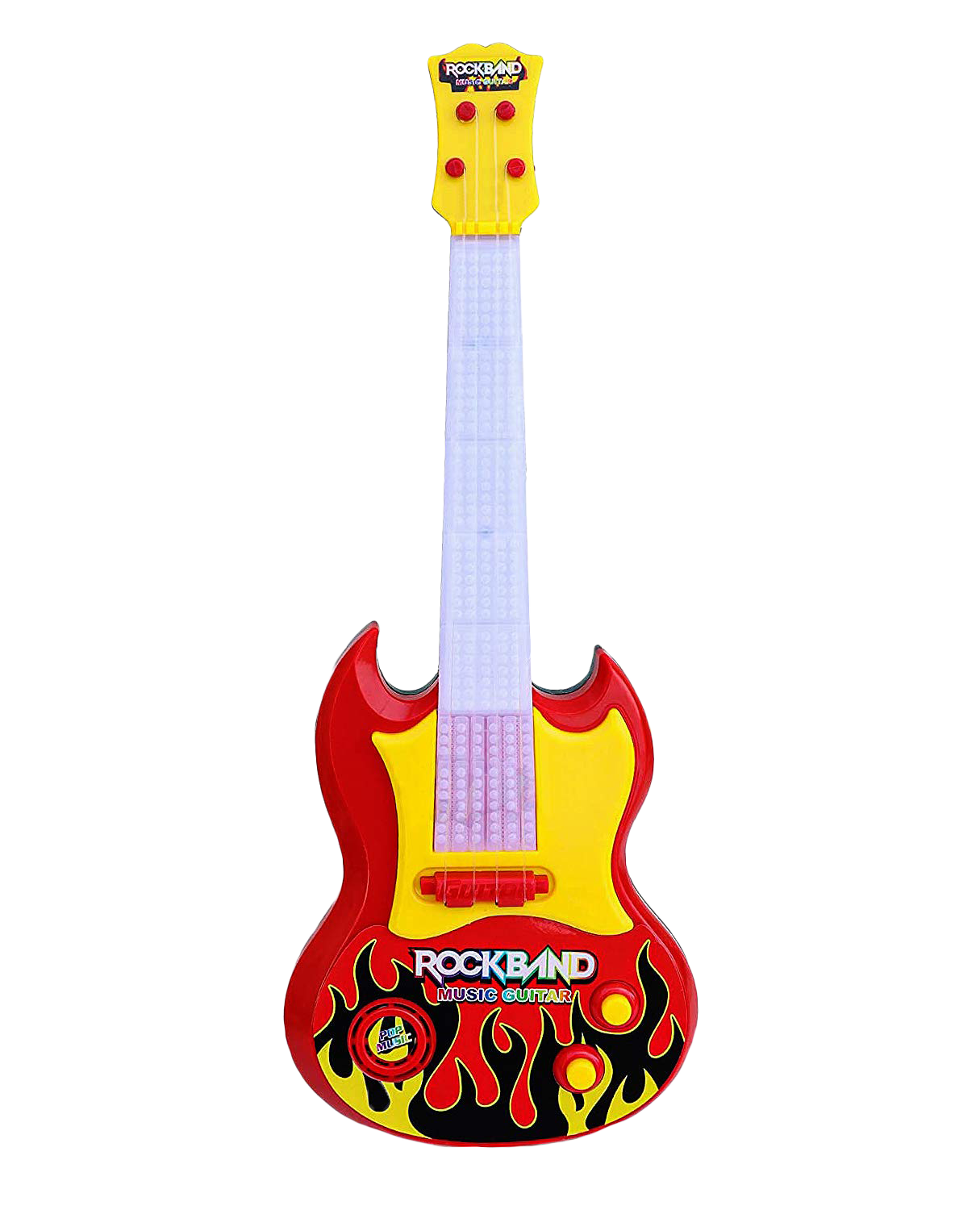 electronic toy guitar PNG image | OngPng