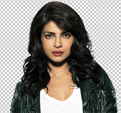 Priyanka Chopra staring wearing leather jacket png image