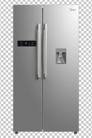 Midea side by side refrigerator png image