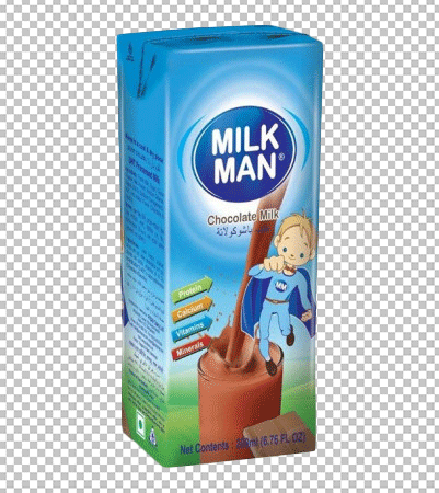 pran Milk man png image