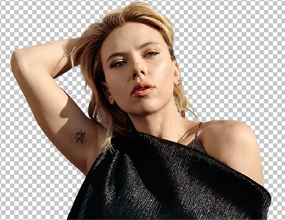 Scarlett Johansson playing with her hair png image