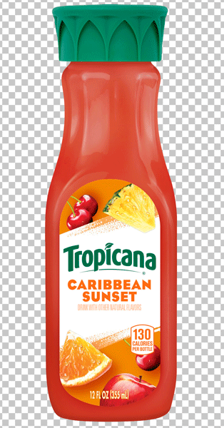 Tropicana Caribbean juice png image