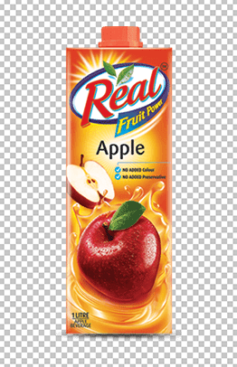 Real apple juice png image
