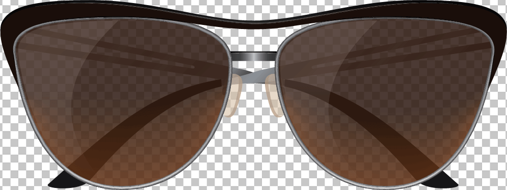 glasses Brown shaded sunglasses png image