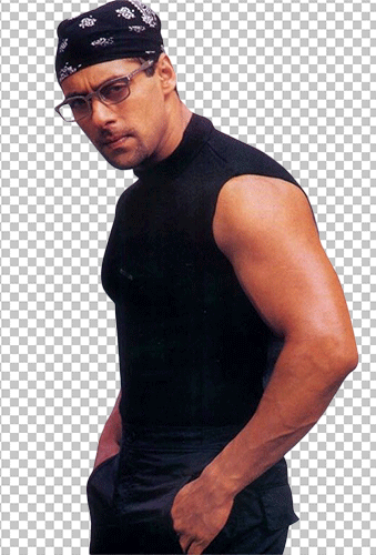Salman Khan wearing glasses and black half jacket png image