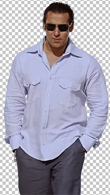 Salman Khan walking wearing white shirt png image