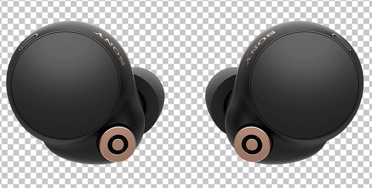 Sony WF earbuds PNG image