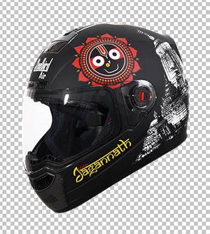 black steelbird SB1 helmet png image