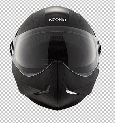 Black steelbird sb502 helmet png image