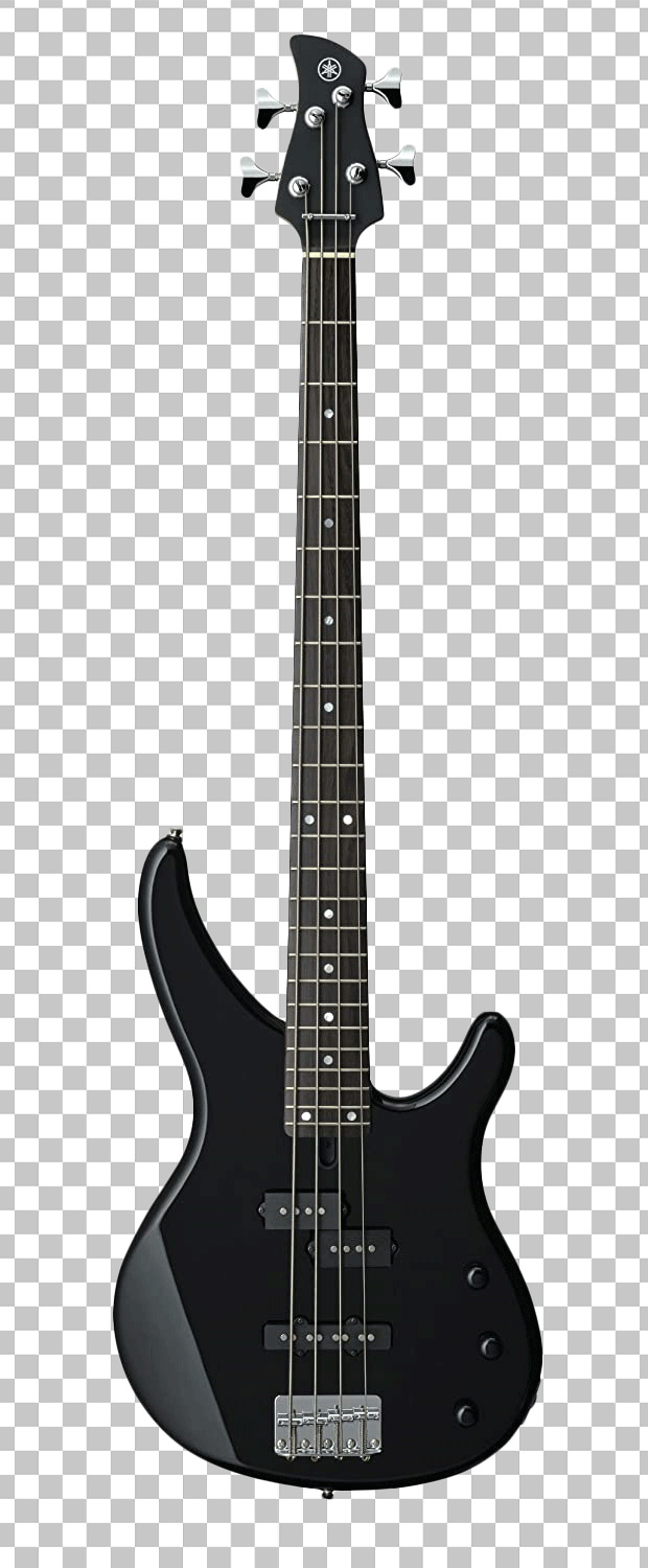 Yamaha black colour Electric guitar png image