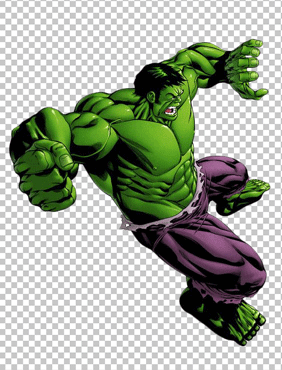 Hulk climbing png image