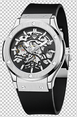 ALTURA NOVA Skeleton Automatic Watch PNG Image