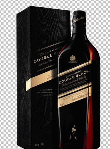 Double black whisky png image