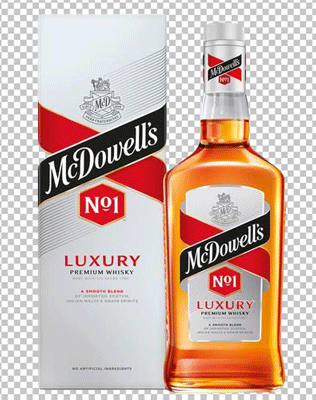 McDowell's whisky png image