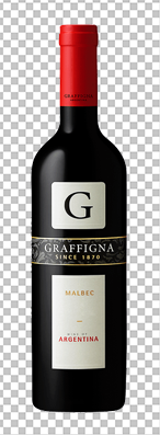 Graffigna Malbec Wine PNG Image