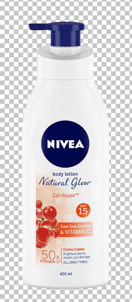 White colour Nivea body lotion png image
