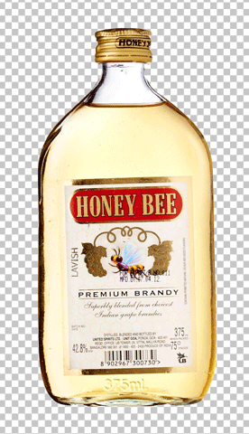 Honey bee brandy png image