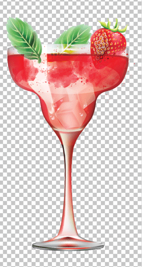 Strawberry Cocktail PNG image