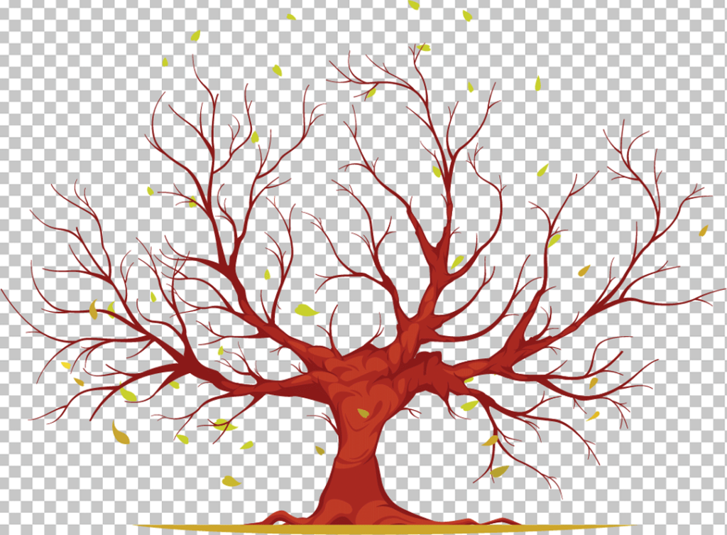 Dry tree png image