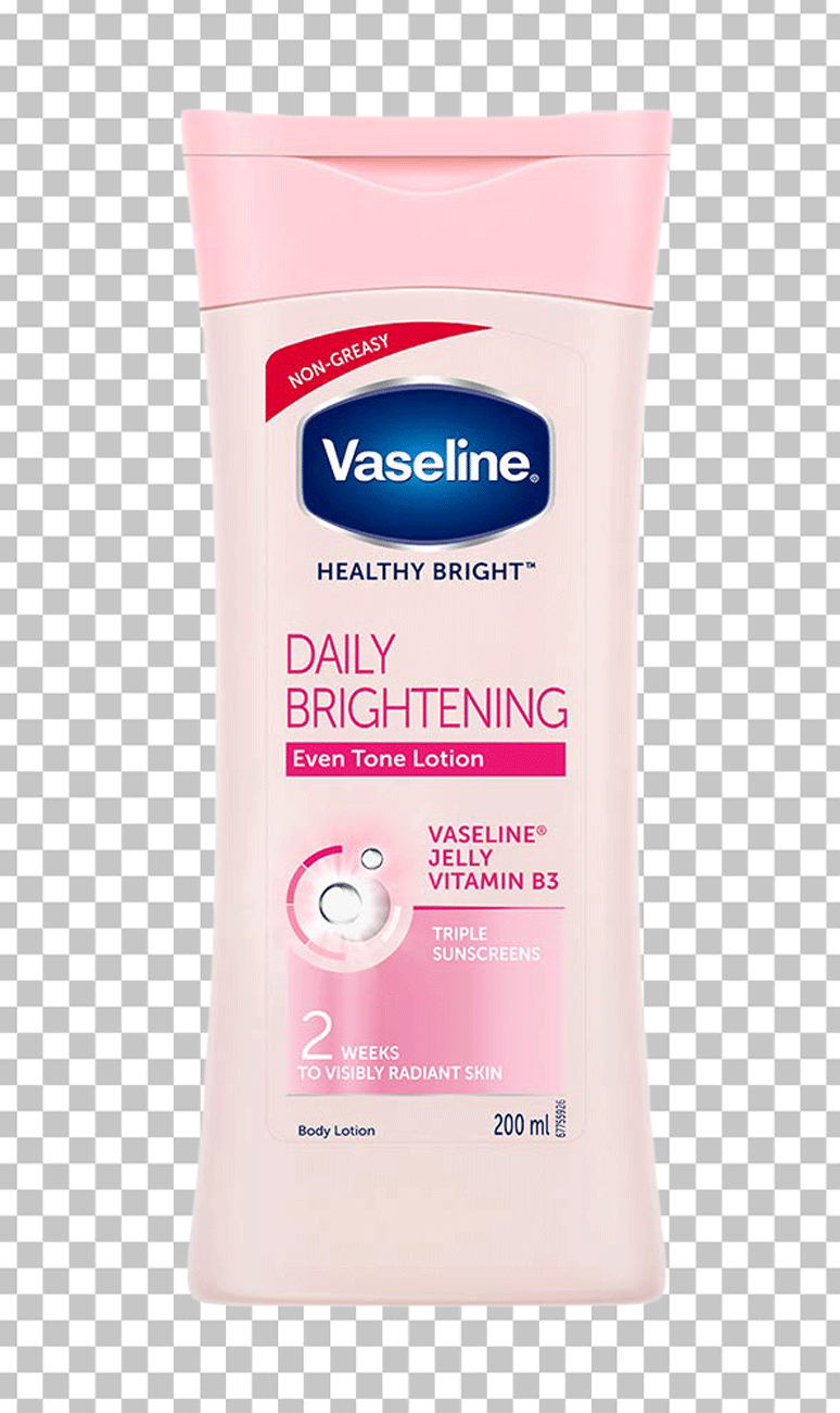 Vaseline body lotion png image