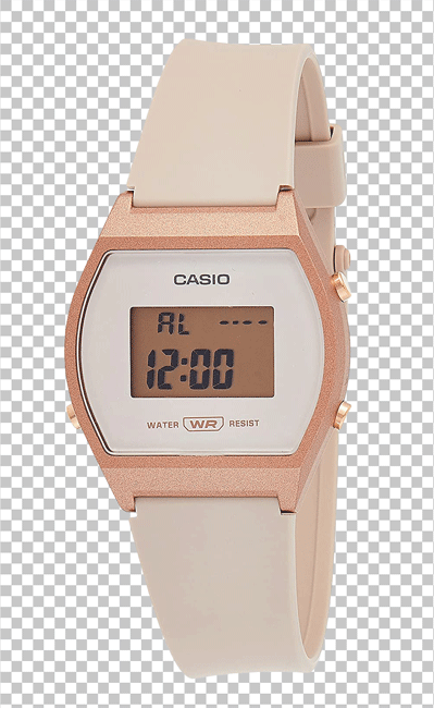 Pink CASIO LW-204-4AJF watch
