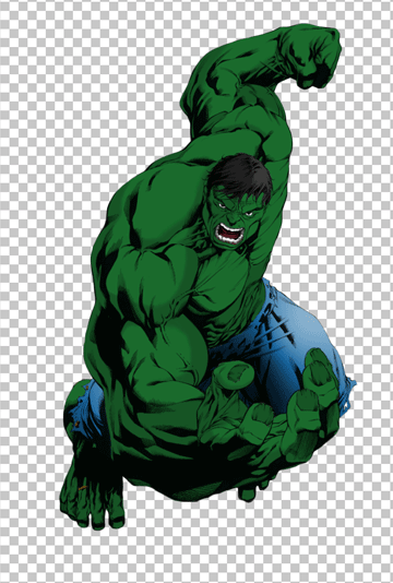 Cartoon Hulk png image