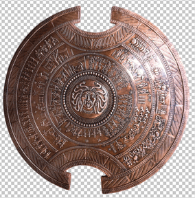 Ancient shield PNG image