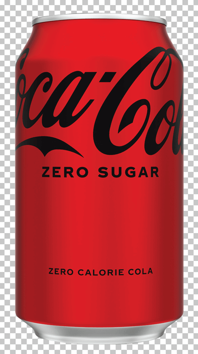 cocacola can zero sugar png image