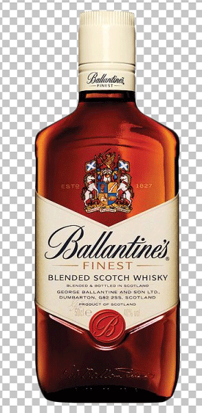Ballantines whisky png image