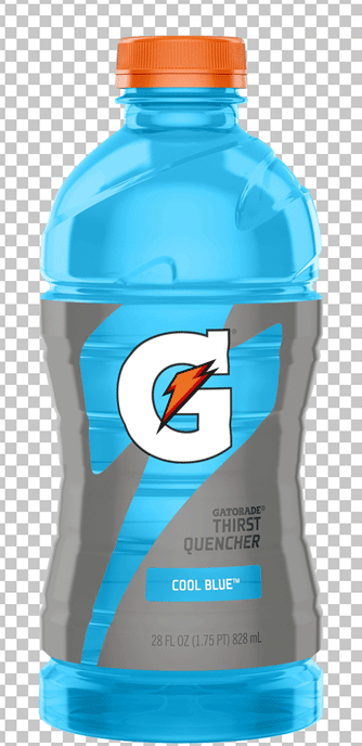 Gatorade cool blue hydration drink png image