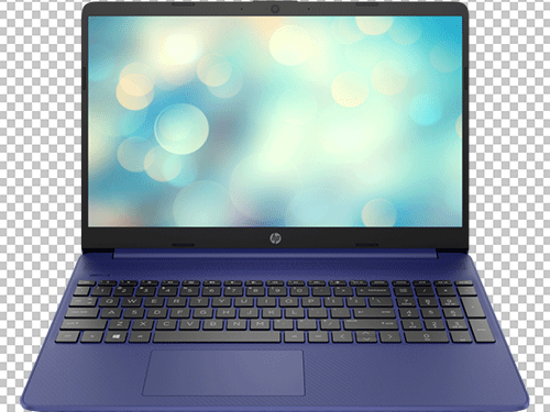 HP Laptop 15s blue png image