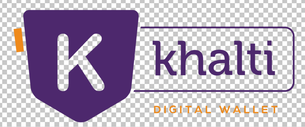 Khalti Logo with transparent image
