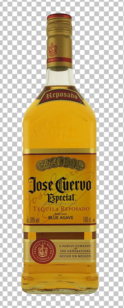 Jose Cuervo Especial Gold Tequila PNG Image