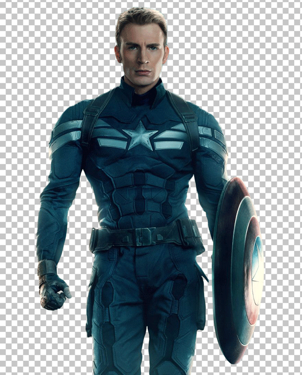 Captain America Standing PNG image