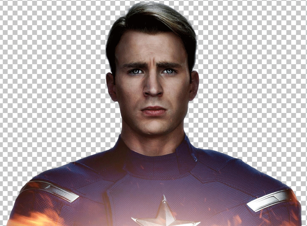 Captain America staring png image