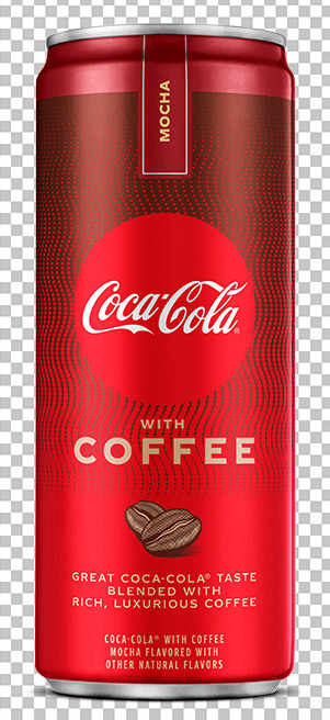 Coca-Cola with Coffee Can PNG Image