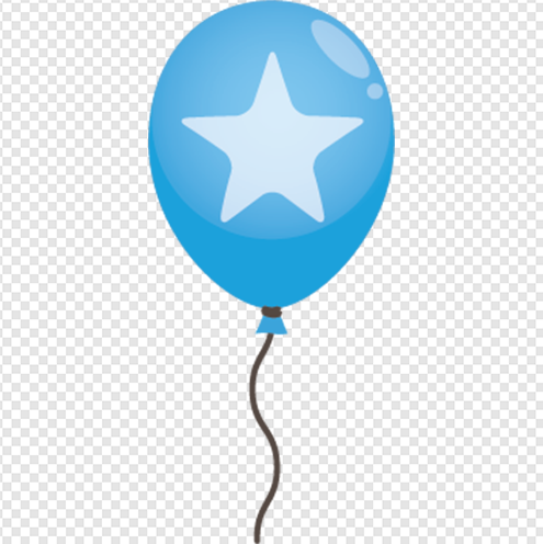 Star Balloon png image