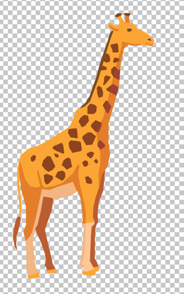 Cartoon Giraffe png image