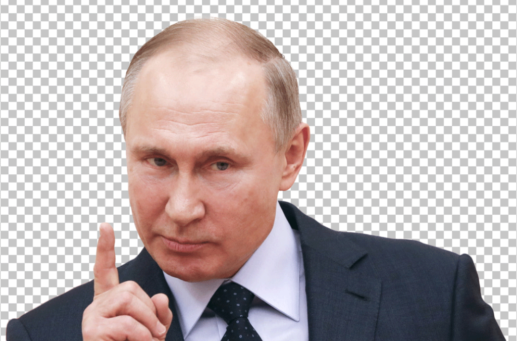 Vladimir Putin angry png image