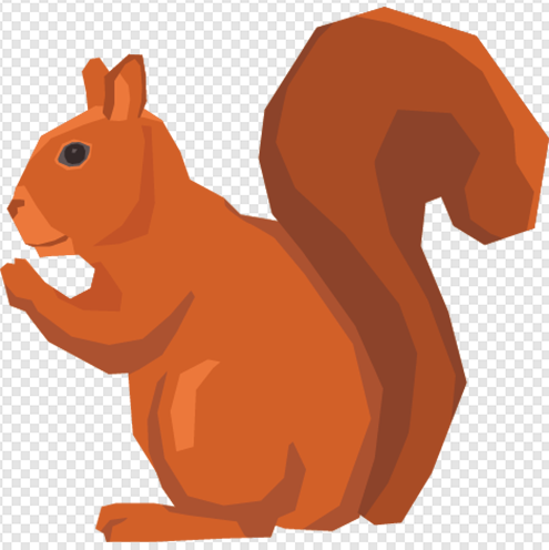 Cartoon Squirrel png image