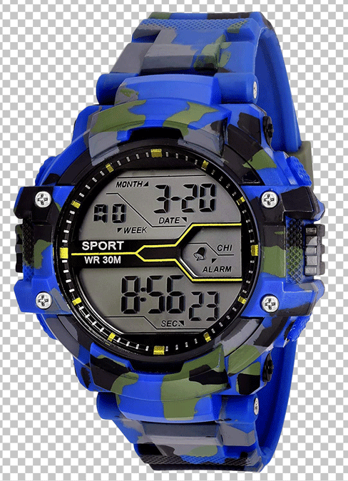 Sport WR 30m watch png image