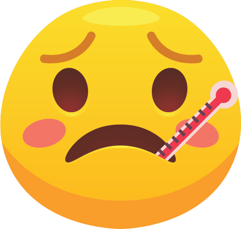 sick emoji png image | OngPng