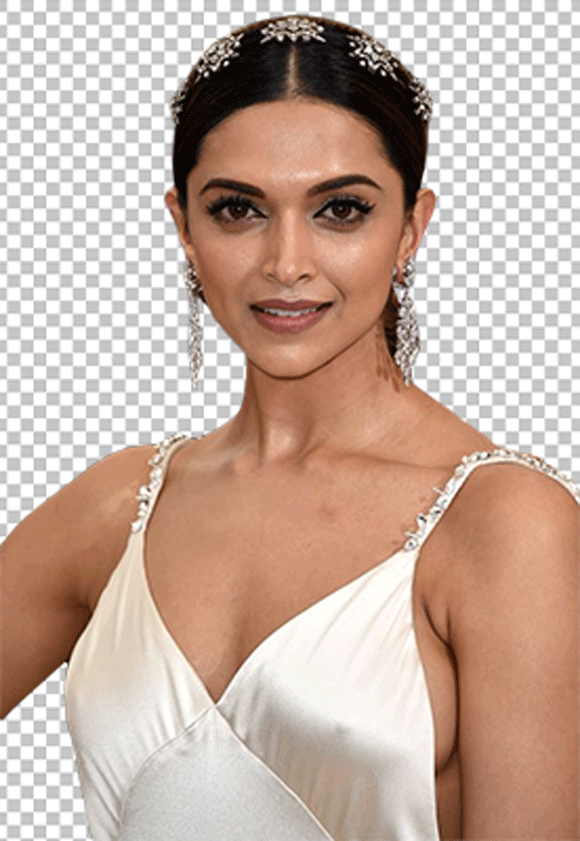 Deepika Padukone in white dress png image