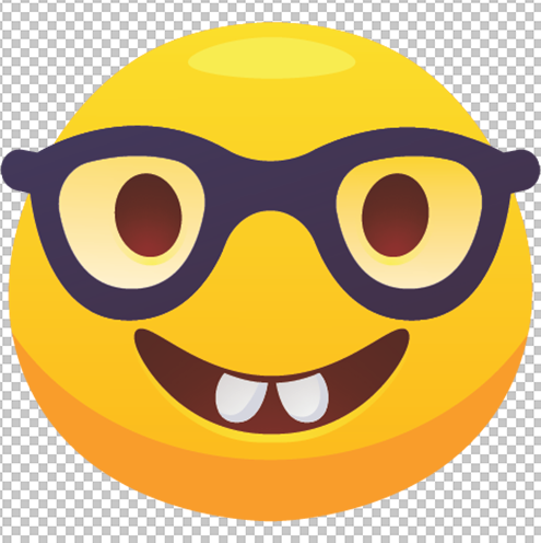 nerd emoji png image