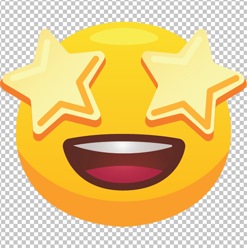 star eyes emoji png image