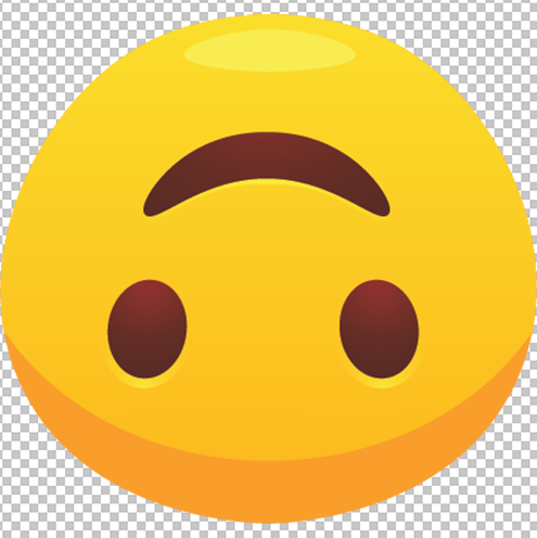 upside smile emoji png image